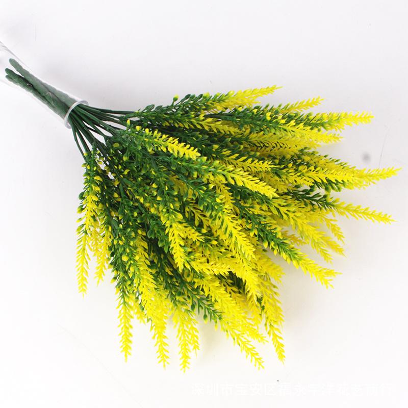 Resistant Artificial Lavender Flowers Perfect For Garden, Porch, And Window Box Decorations