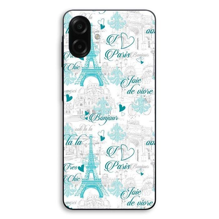 Coque Pour Samsung Galaxy A07 Bonjour Paris joie de vivre Maniacase