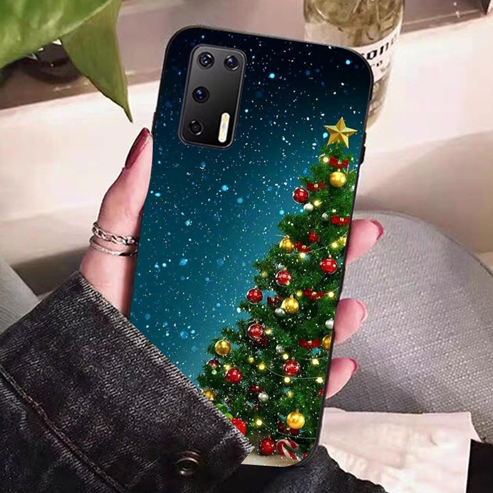 

Merry Christmas Tree Phone Case For Huawei P 8 9 10 20 30 40 50 Pro Lite Psmart Honor 10 Lite 70 Mate 20lite Huawei P30