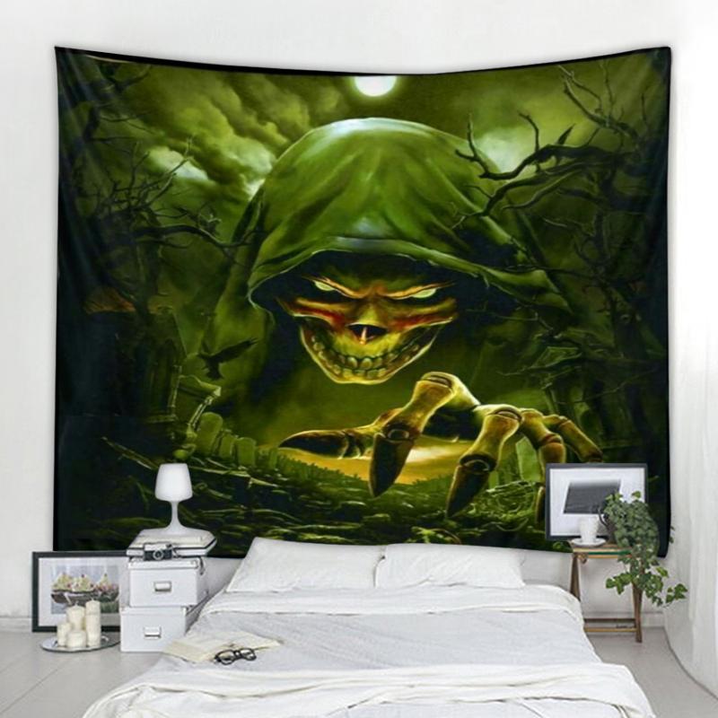 Dekorativní gobelín na pozadí mandaly Záclony na zeď Látka Ložnice Psychedelické Sedmihvězdičkové dekorační tapiserie Buddhy na pozadí
