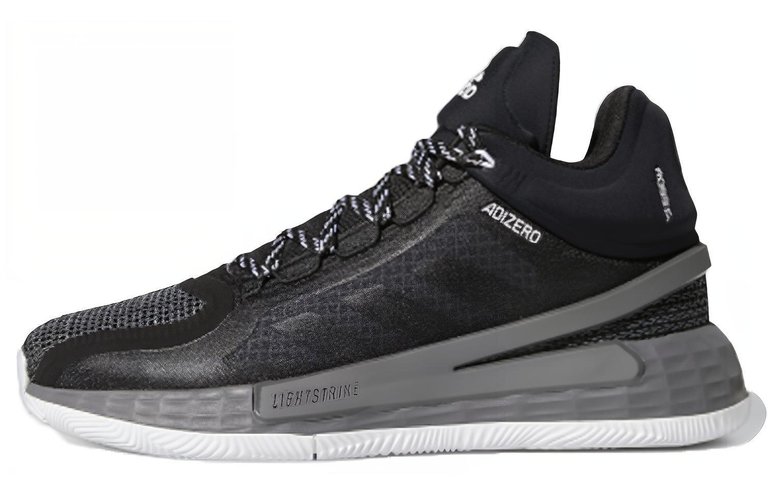Adidas D Rose 11 Black Grey FU7404 45⅓