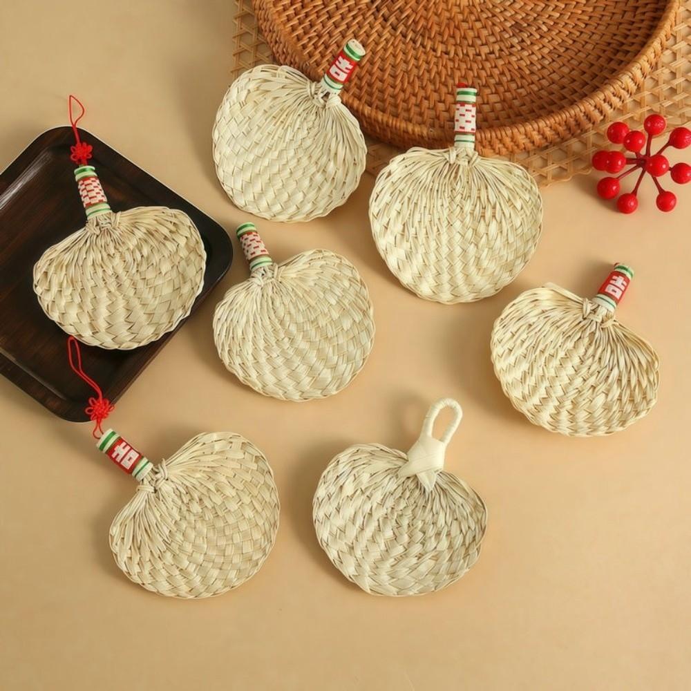 Mini Size DIY Fan Chinese Style Handmade Fan Handmade Woven Fan Summer Cooling