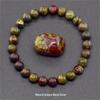 Jingde Jewelry Natural Agate Bracelet: Single-Loop Crystal Stone for Men and Women