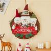 50CM Christmas Wreath & 2.7M Garland Set - Festive Door & Wall Decor