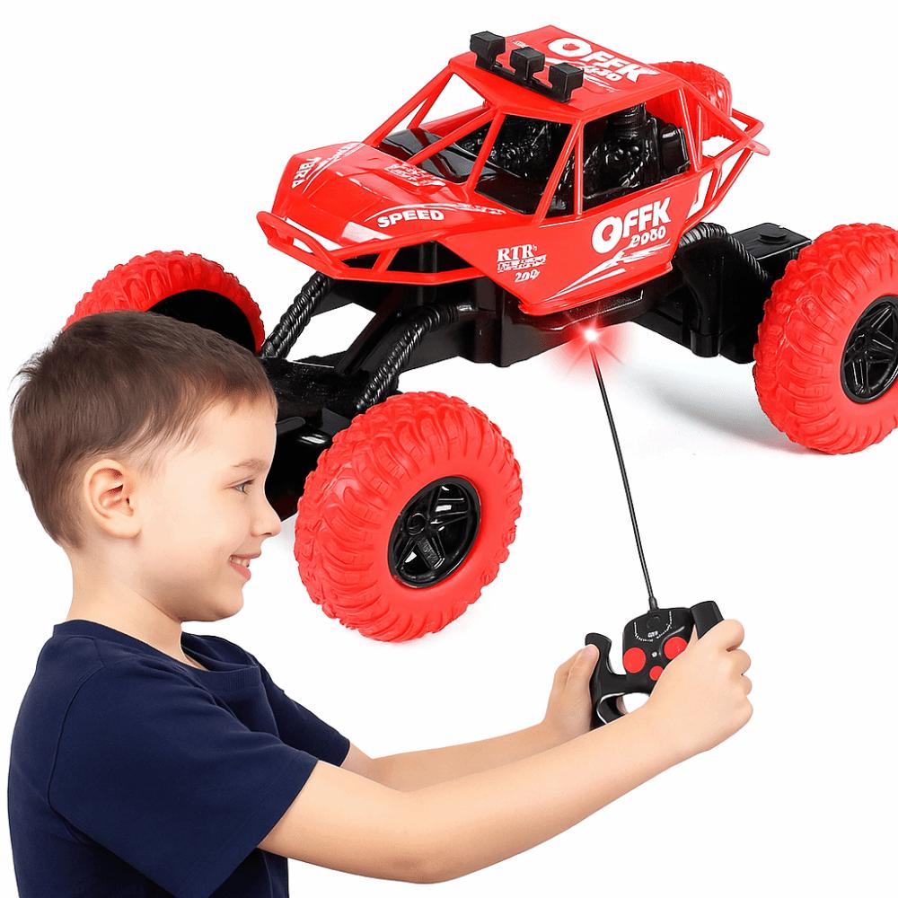 With Lights Remote Control Off-Road Vehicle Waterproof Off-Road Toy Car  Kids Gifts