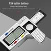 Silver Digital Tire Tread Depth Gauge 0-25MM for Car Safety