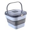1Pc Storage Container Bin Sealed Cans 10kg - Gray
