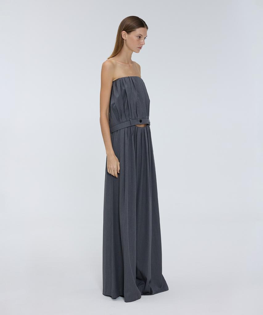 Meuameu Wide Pleated Pants