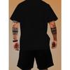 European Size Dallas Football Men's Latest Trendy Short-sleeved T-shirts Summer Fashion Print European and American Men Casual Sports Loose T-shirts
