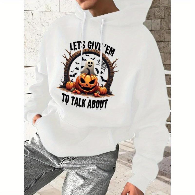 

Мужская толстовка оверсайз с капюшоном, со спущенным плечом и двойными карманами-кенгуру, отлично подходит для уличной моды и ленивых выходных. XXL белый