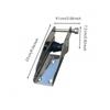 Stainless Steel Anchor Bracket Hinged Hardware Polished for Sailboats, Mariners