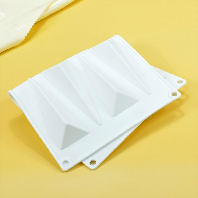 Silicone Fondant Mould Triangular-Rhombus Shape Sugar Mould Cookie Baking Mold for Chocolate DIY Baking Cake Decoration