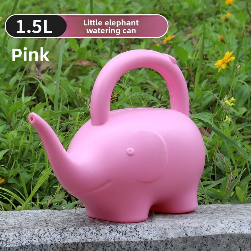 Animal Cartoon Kids Plastic Watering Can 1.5L Small Household Plant Watering Pot