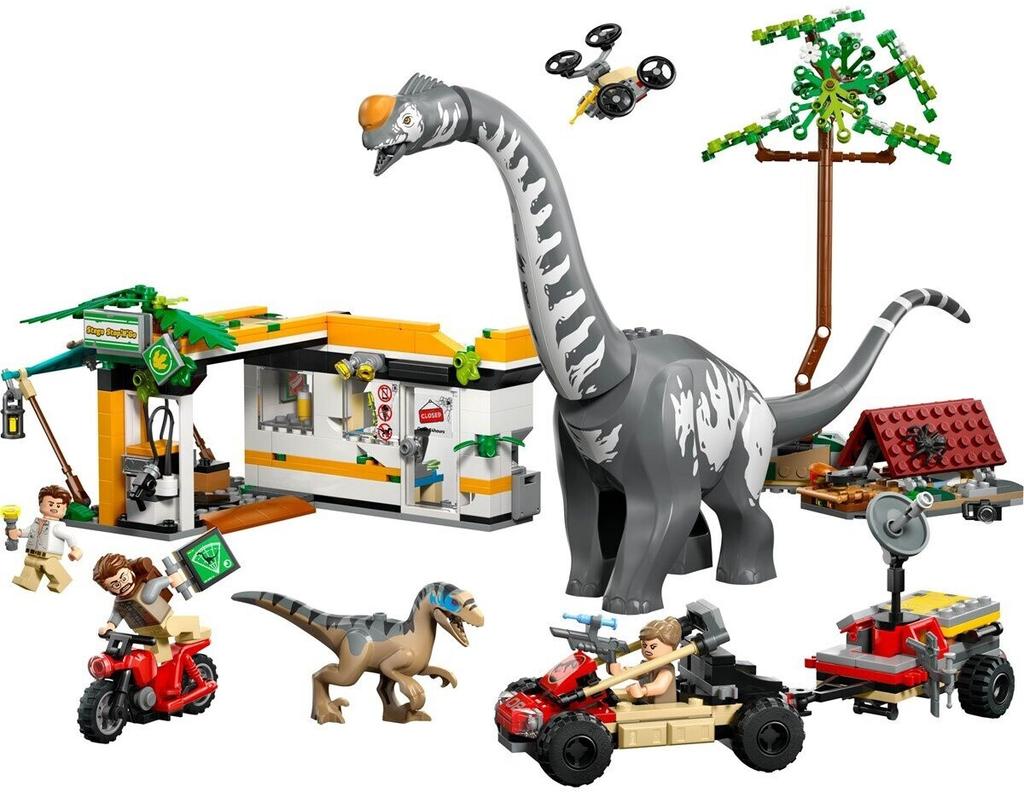 LEGO конструктор Jurassic World – Раптор и Титанозавр: Великий следопыт (76973)