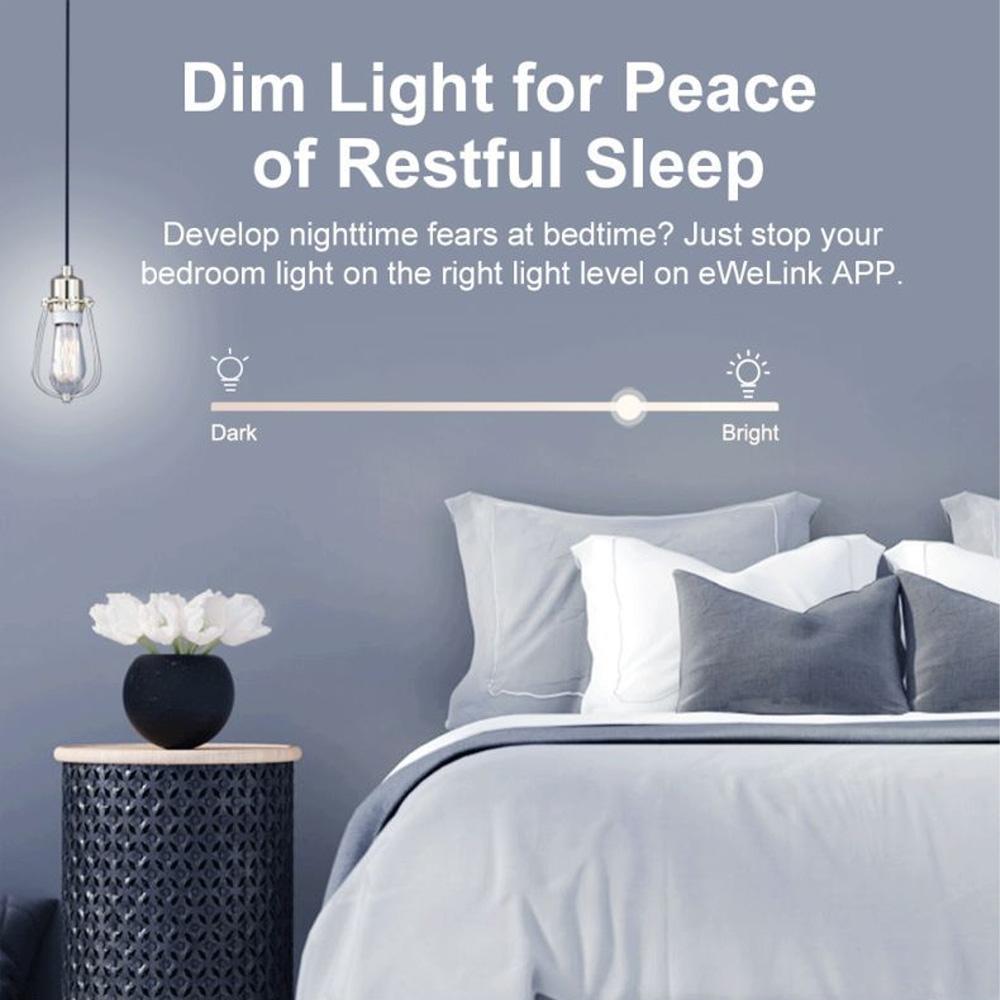 Smart Dimmer Switch Inteligentní stmívač s dálkovým ovládáním RM433R2 s nastavitelným jasem světla