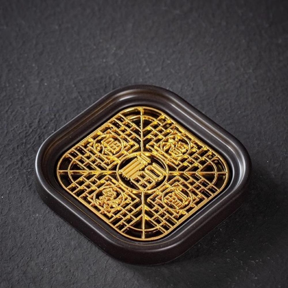 Anti-scalding Kung Fu Tea Coaster Chinese Style Tea Holder Household Tea Cup Holder  Home Use