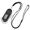 Digital Pocket FM Radio FM:64-108MHz Portable FM Radio Receiver with LCD Display Neck Lanyard 3.5mm Headphone