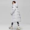 Winter New Knee-length Hooded Mid-length Unisex Couple's Cotton Jacket Thickened Warm Fashionable Coat