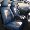 5-Seat Car Seat Covers | Summer Faux Leather Comfortable Breathable Universal Fit Seat Cushions for All Seasons