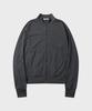 Leire Slim Fit Light Jersey Zip-Up [Charcoal]