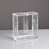 A20F-Einfache Moderne Transparente Vase Wohnzimmer Büro Dekoration Blumenarrangement Hydrokulturbehälter Vase Handwerk