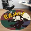 1pc Felix the Cat Office Round Area Rug, Under Office Chairs Bedroom Living Room Home Decor, Available in Various Sizes1