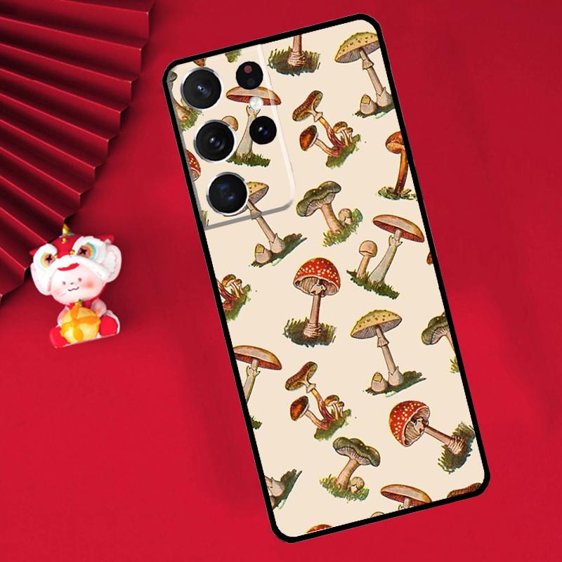 

Mushroom Forest Case For Samsung Galaxy S25 S26 Ultra S22 S23 S24 Ultra S20 S21 Plus S10 S25 FE Cover Funda Galaxy S23Ultra