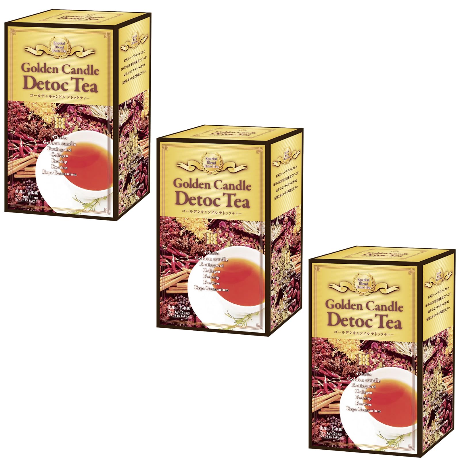 

Детокс Золотая Свеча Сделано в 4г x 15 Травяная Диета Кишечная Диетическая 56 Фруктовый HACCP Сделано в Японии Чай, Япония, Пакетики, Чай, Чай, Здоровье, Освежающий,