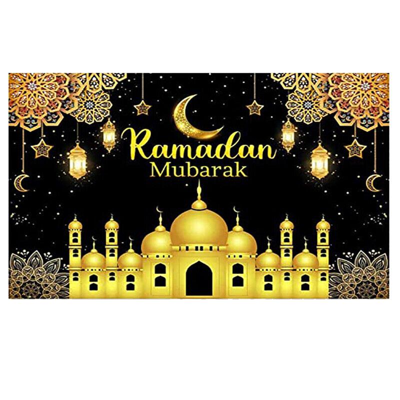 Photo Background High-quality Party Decoration Family Room Decor Foldable Eid Backdrop For Celebration Home Decor Photography