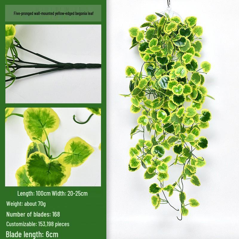 Artificial Hanging Vine Plant for Home Décor: Ideal for Living Room, Bedroom, Bathroom, Kitchen, Windowsill, Balcony, and Courtyard.