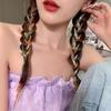 Fashion Women's Tassel Flash Diamond Silver Chain Hairpin Temperament Braided Hair Dreadlocks Plaits Ponytail Jewelry Headwear
