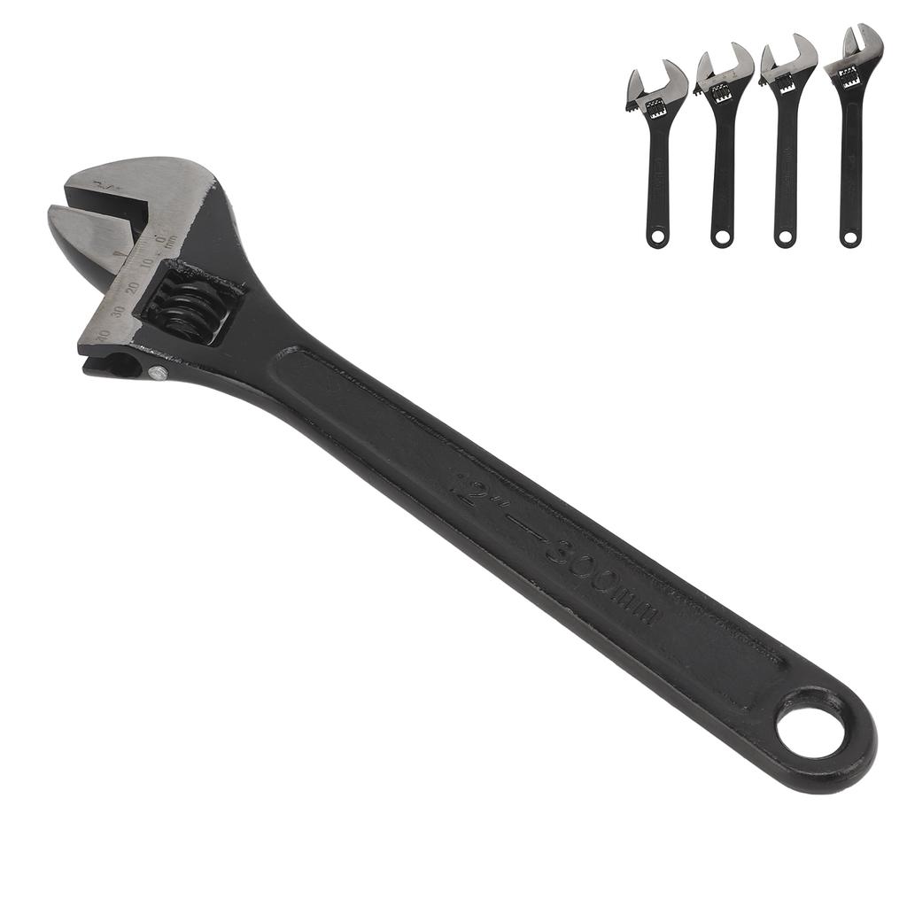 6/8/10/12inch Car Jaw Adjustable Wrench 45 Steel Larger Knurl Hanging Hole Professional Heavy Duty Handheld Removal Tools