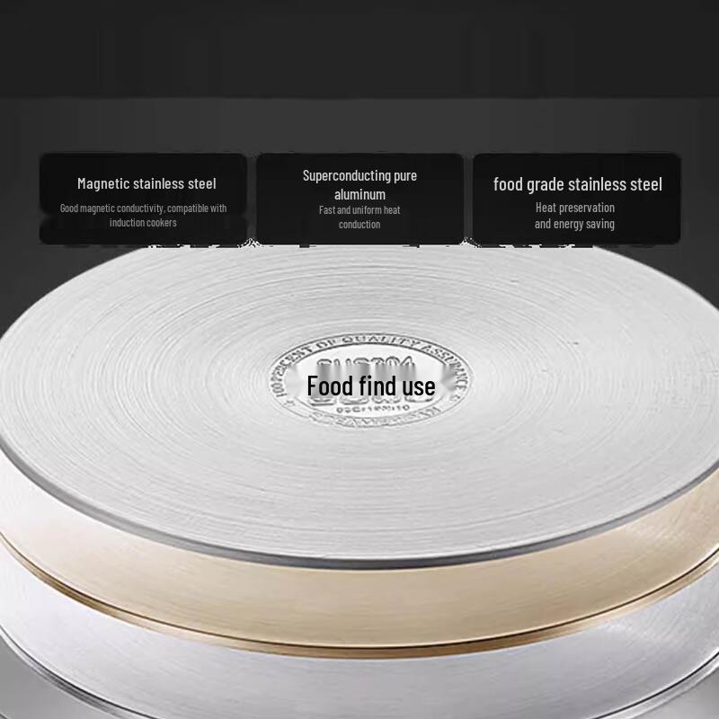 Shangheng 304 Stainless Steel Double Layer Steamer Pot