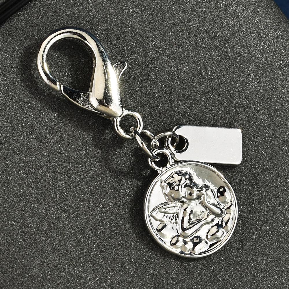 Creative Dinosaur Cartoon Ice Cream & Fruit Keychain Pendant