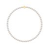 Necklace - Pearls & Colors - Round Akoya Cultured Pearls - AA+ Quality - Woman