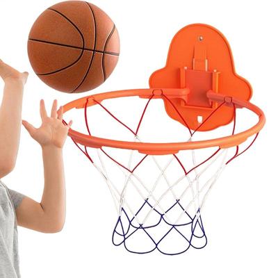 Wewnętrzny Kosz do Koszykówki 32cm Dribbling Cichy Kosz Treningowy do Koszykówki Bezgłośne Odbijanie Składany Montowany na Ścianie Zabawki Outdoor