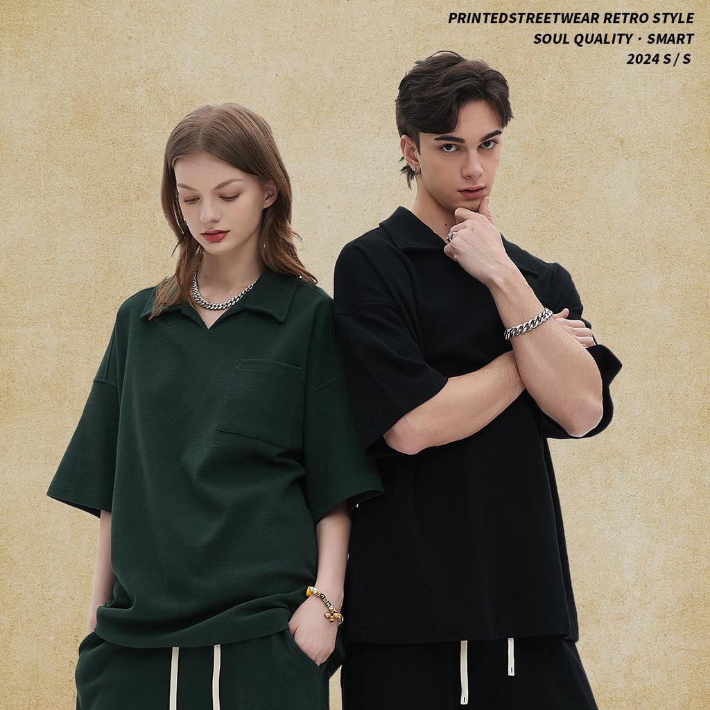 330 GSM 100% Cotton Washed T-Shirt Customized Pattern Print Men's Tees Personalised T-Shirt