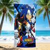 1Pc Sonic X Adventure Beach Towel Quick Dry Multiuse For Beach Pool Gym Yoga Home Travel Christmas Halloween Xmas Gift N1305