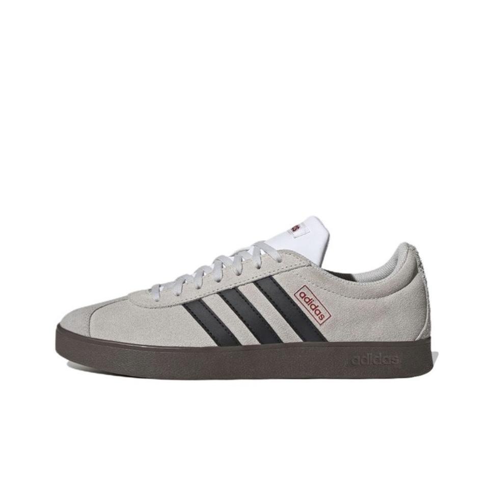 Adidas VL COURT 2.0 Slip Resistant Cushioning Abrasion Resistant Low top Skateboard Shoes Unisex Blue Black HQ1802(Team462-)