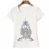 Yo Ga Girl Multi Arms Chakra Buddha Mandala Chakra Power Centers Zen T Shirt Summer