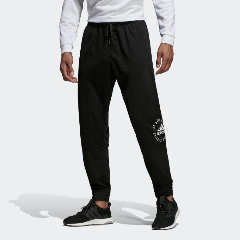 Adidas Sports Pants Men's Black Moderate DT9921