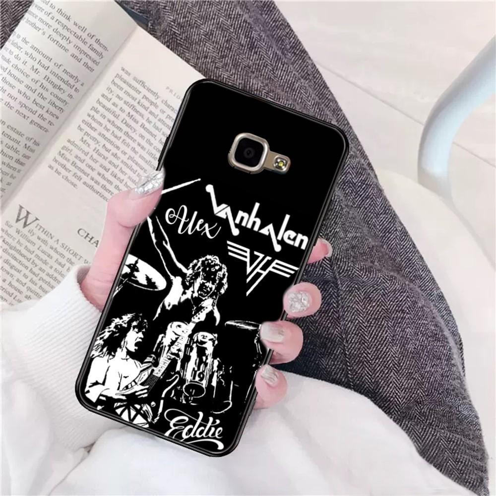 E-Eddie Van Halen Graphic Guitar Phone Case For Samsung A 10 11 12 13 20 21 22 30 31 32 40 51 52 53 70 71 72 73 91 13 Shell