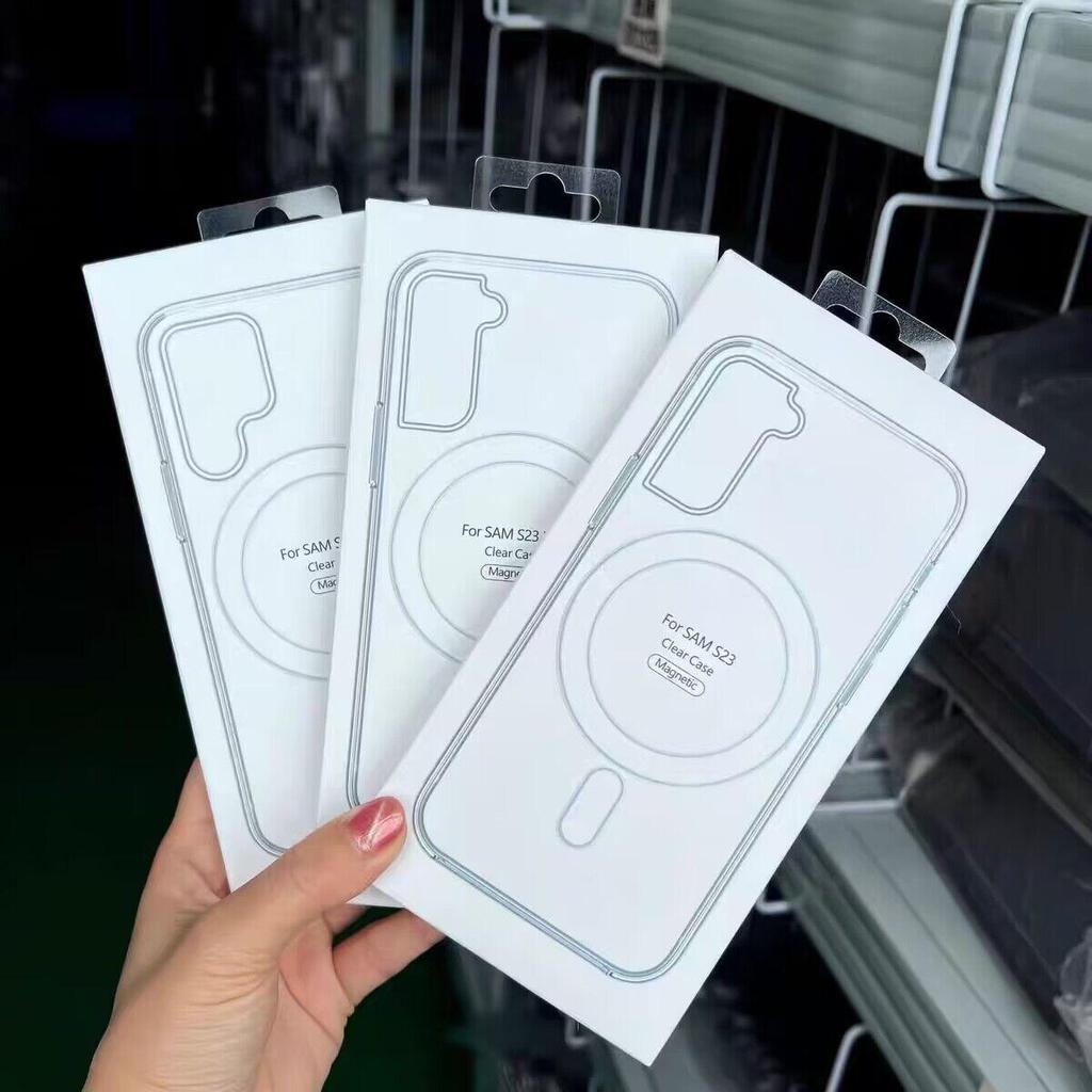 Samsung Z Flip 6 Transparent Magnetic Airbag Drop-proof Case S26+