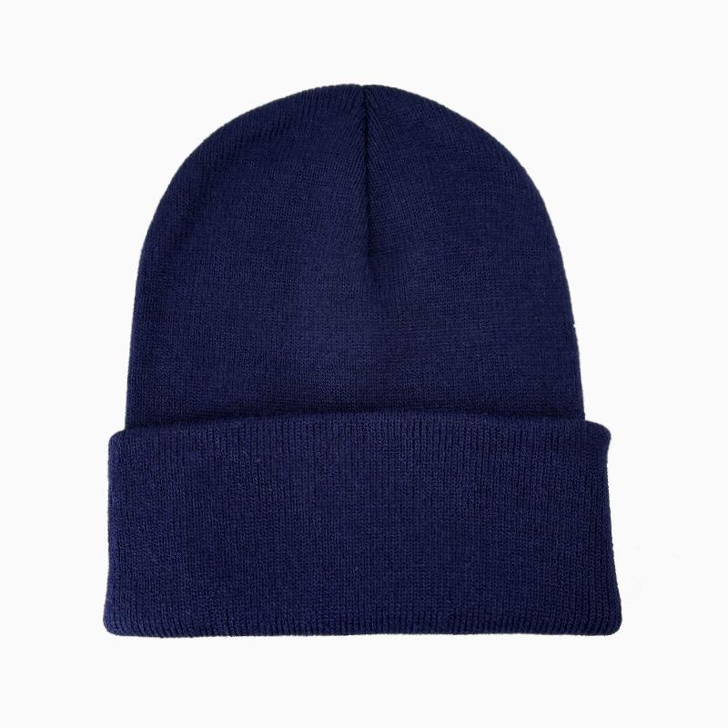 Bonnet Tricoté Élégant Multicolore Double Épaisseur avec Visière Coupe-Vent - Personnalisable pour Hommes & Femmes