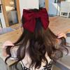 Elegant Satin Ribbon Hairpins With Big Bow For Women And Girls Accessories