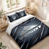 Set Biancheria da Letto 1 Copripiumino 2 Federe Stampa Fendt Camera da Letto Decorazione Casa