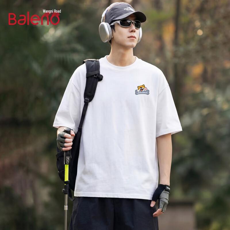 Baleno Men s 2026 Summer Cotton Cartoon Print T-Shirt XL