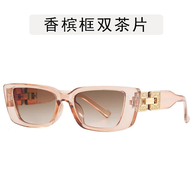 European American Style Women's Sunglasses Rectangle Shape Designer Sun Glasses Women UV Protection Outdoor Sun Glass
