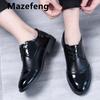 Fashion 2024 New Men Dress Shoes High Quality Leather Formal Shoes Men Big Size 39-44 Oxford Shoes for Men Fashion Office Shoes Men