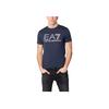 EA7 Box Crew Neck T-Shirt Men Tops Dark-Blue 3GPT81-PJM9Z-1554
